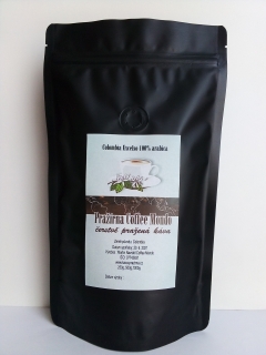 Kolumbie zrnková káva Colombia Medellin Excelso 100 % arabica 250 g